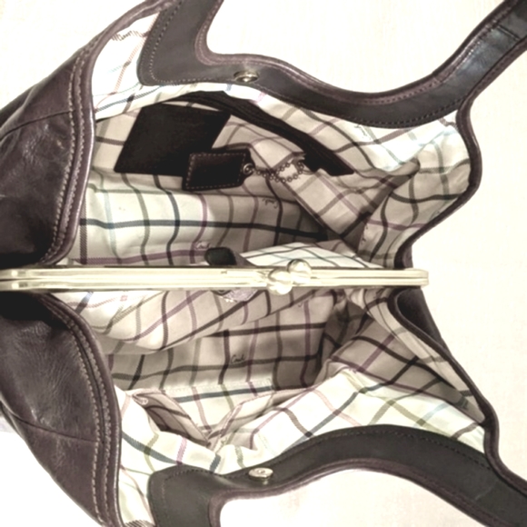 COACH Brown Leather Ergo Style Handbag - Picture 5 of 8